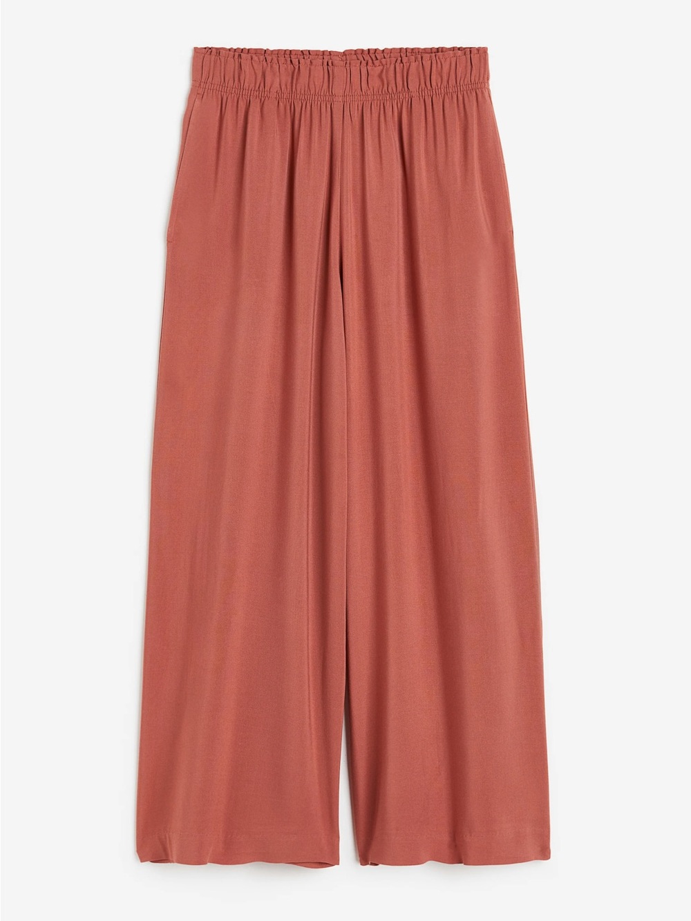 Cropped pull on pants